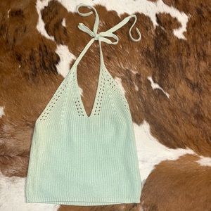 Boutique Knit Crop tank top